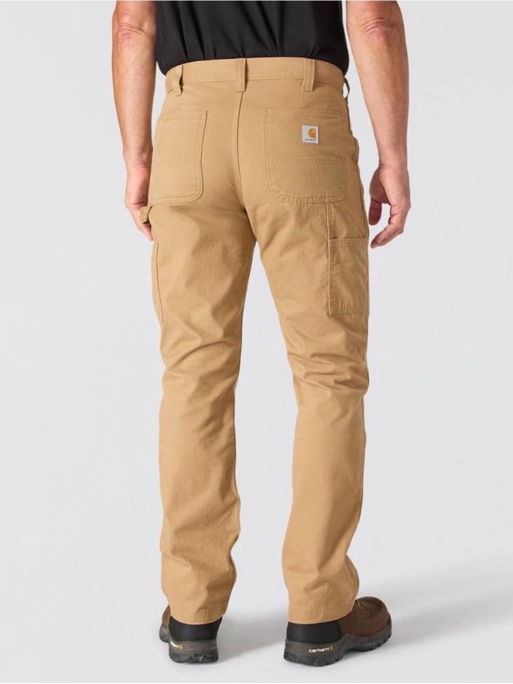 Carhartt Tan Work Pants with Utility Pocket - Picture 5 of 6